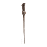 An Indian iron pata, circa 1800