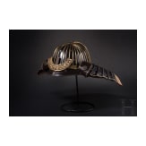 A Japanese Myochin suji kabuto, mid Edo period