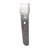 A silver-mounted Japanese wakizashi, signed Kanenaga, Muromachi period