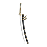 An o-wakizashi, signed Nagahiro, Momoyama period, circa 1580-1600