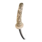 A significant Japanese ceremonial Tachi mounted in walrus ivory, Meiji period