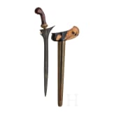 An Indonesian Java kris with old blade, 17th/19th century
