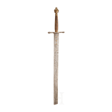 An executioner's sword, a historicism in the style of the 17th century