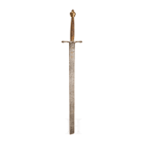 An executioner's sword, a historicism in the style of the 17th century
