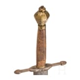 An executioner's sword, a historicism in the style of the 17th century