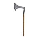 Executioner's axe in the style of the 16th/17th century, iron, circa 1900