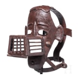 A mask of disgrace with rat cage, German historicism in the style of the 17th century