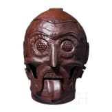 A skull-shaped mask of shame, German historicism