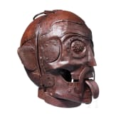 A skull-shaped mask of shame, German historicism