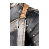 An Austrian black and white half armour for a man-at-arms, mid-16th century