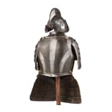 A South German black and white armour for a man-at-arms, circa 1600