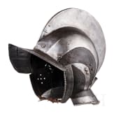 A northern German black-and-white burgonet, ca. 1560/70