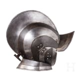 A northern German black-and-white burgonet, ca. 1560/70