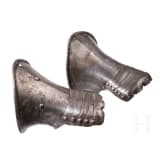 A pair of Italian armoured gauntlets, ca. 1600