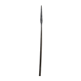 An iron lance, German, 9th/10th century.