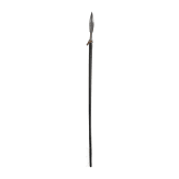 A Saxon boar spear with etched blade, circa 1600