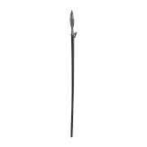 A Saxon boar spear with etched blade, circa 1600
