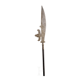 A 17th-century style glaive, Italy, circa 1900