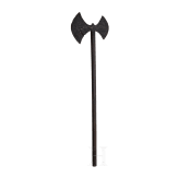 A middle Byzantine iron double axe, 11th/12th century.