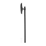 A late Byzantine iron battle axe, 13th/14th century.