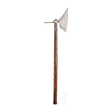 A foot soldier's axe, Augsburg, 2nd half of the 16th century
