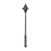 A mace in late Gothic style, historicism, circa 1900