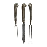 A German travelling set of cutlery, circa 1700