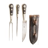 An Alpine carter's cutlery, circa 1800