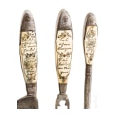 A Tyrolean carter's cutlery, Sterzing, circa 1800
