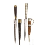 Two Corsican Vendetta daggers, mid-19th century
