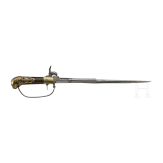 A German percussion shooting dagger, circa 1850