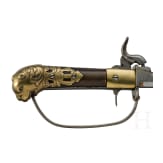 A German percussion shooting dagger, circa 1850