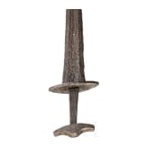 A northern European Viking sword with Damascus blade, 10th century