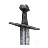 A significant German knightly sword, 12th century