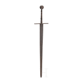 A fine German knightly sword with a Passau blade, 2nd half of the 14th century