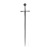 A German or French Votive or child's sword, ca. 1400
