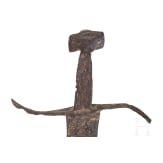 A Hungarian knightly hand-and-a-half sword, mid-15th century