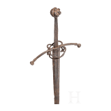 A southern German or Swiss hand-and-a-half sword, circa 1520/30