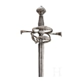 An Italian rapier, circa 1560/70