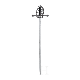 A South German basket-hilted campaign sword, circa 1570