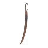 A German training sabre (dussack), 2nd half of the 17th century