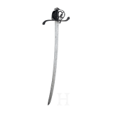 A South German Duss&auml;ge (Tesack) with Passau blade, circa 1580