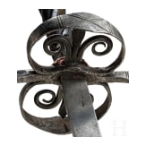 A German two-hand sword, circa 1600