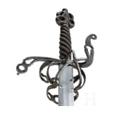 A South German or Swiss cavalry sword with openwork hilt, circa 1600
