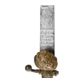 A hunting hanger with gilt guard, Pieter Loos in Amsterdam, circa 1750