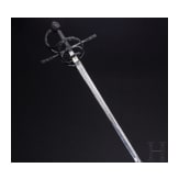A significant German rapier with chiselled d&eacute;cor, circa 1610