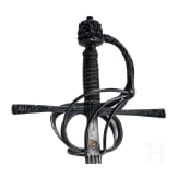 A significant German rapier with chiselled d&eacute;cor, circa 1610