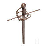 A long German cavalryman's rapier, circa 1620