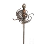 A German military rapier of the Pappenheim type, circa 1620