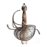 A German military rapier of the Pappenheim type, circa 1620